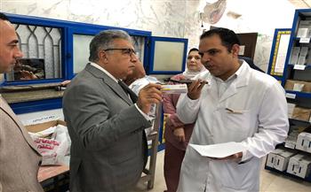 محافظ الدقهلية يتفقد عيادة أجا للتأمين الصحي