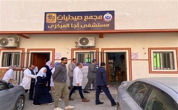 محافظ الدقهلية يتفقد مستشفى أجا المركزي ويؤكد دعمه المتواصل للمنظومة الصحية