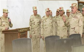 رئيس أركان القوات المسلحة يتفقد الأكاديمية العسكرية للدراسات العليا والاستراتيجية