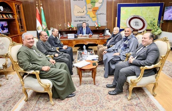 محافظ المنوفية يواصل لقاءته الدورية مع أعضاء مجلسي النواب والشيوخ الحاليين والسابقين