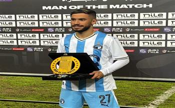 الدوري الممتاز.. ناصر ماهر يفوز بجائزة رجل مباراة إنبي وبيراميدز