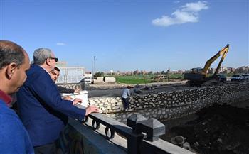 محافظ الغربية: 70% نسبة تنفيذ الكورنيش الجديد وتوجيهات للحفاظ على المظهر 