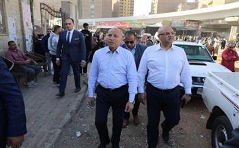 محافظا القاهرة والقليوبية يقودان حملة مكبرة لرفع الإشغالات ودراسة تنظيم المواقف بالمنطقة الحدودية 