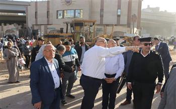 محافظا القليوبية والقاهرة يقودان حملة موسعة لرفع الإشغالات والمواقف العشوائية