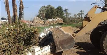 محافظ أسيوط: إزالة 23 حالة تعدٍ على أراضي زراعية وأملاك دولة ضمن المرحلة الثانية للموجة 28 