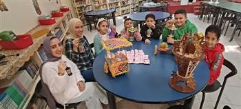 مكتبة الفيوم للطفل تتزين لاستقبال شهر رمضان في أجواء احتفالية مبهجة