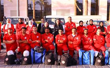 مايا مرسي تشهد اصطفاف فرق التدخل السريع والهلال الأحمر لتعزيز الاستجابة للحالات بلا مأوى