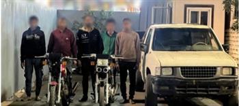 ضبط تشكيل عصابي متخصص في سرقة الدراجات النارية بالغربية