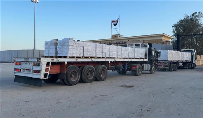 جهود ممتدة على الحدود.. الهلال الأحمر يواصل دعم الأشقاء الفلسطينيين بقافلة «زاد العزة» الـ137