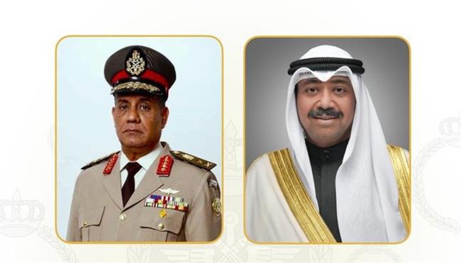 وزير الدفاع الكويتي يبعث ببرقية تهنئة للفريق أشرف زاهر بمناسبة تعيينه وزيرا للدفاع