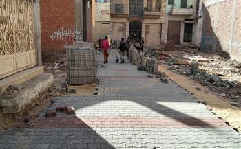 محافظ كفرالشيخ يتابع أعمال تركيب "الإنترلوك" بسيدي سالم ضمن مشروعات الخطة الاستثمارية