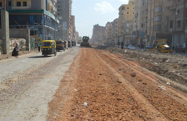 محافظ كفرالشيخ يوجه برصف شارع مستشفى مطوبس استجابةً لطلبات الأهالي
