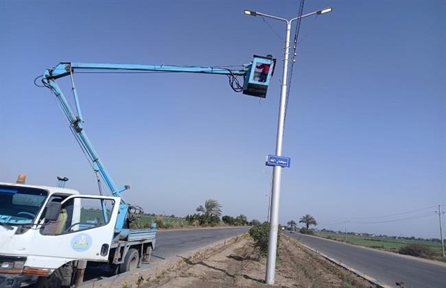 محافظ كفرالشيخ يتابع صيانة ورفع كفاءة منظومة الإنارة العامة بعاصمة المحافظة ضمن مبادرة «كفرالشيخ بتنور»