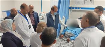نائب وزير الصحة يتفقد منشآت أسيوط ويوجه بمكافآت تشجيعية للفرق المتميزة والوحدات المعتمدة