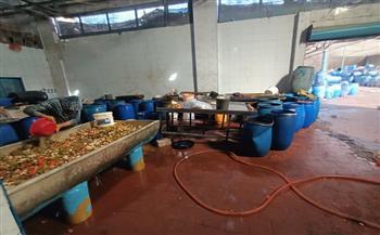 محافظ المنوفية: ضبط كيان مخالف لإنتاج وتصنيع مخللات الطعام بشنوان