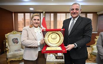 محافظ الغربية يستقبل رئيسة القومي للطفولة والأمومة.. ويبحثان اليات تعزيز التعاون المشترك في دعم الأطفال