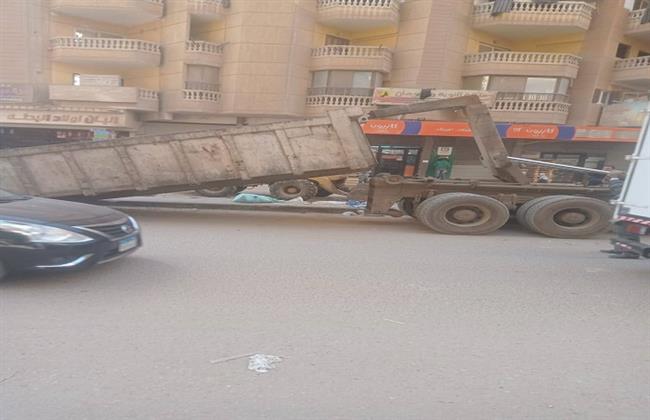 محافظة الجيزة تدعم منطقة المنشية فيصل بحاويات كبيرة للنظافة لتحسين كفاءة المنظومة