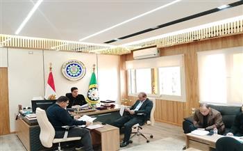 نائب محافظ الدقهلية يرأس لجنة التصرفات العقارية لمستثمري المنطقة الصناعية بجمصة