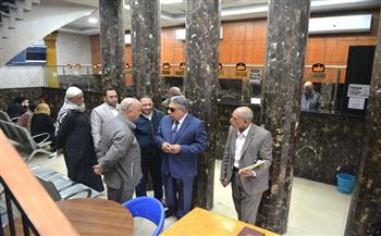 محافظ الدقهلية يتفقد المركز التكنولوجي والشبكة الوطنية وإدارات الديوان العام ويؤكد: سرعة إنجاز الخدمات