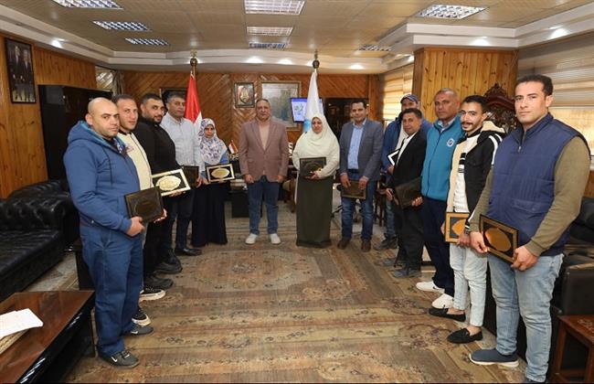 رئيس مياه الغربية يكرم المتميزين بفرع زفتى والإدارة المركزية