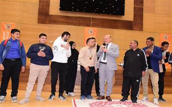 جامعة سوهاج تختتم مهرجان الابتكار السنوي بتكريم أصحاب المشروعات الفائزة