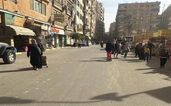 محافظة الجيزة تمنع إقامة سوق الجمعة العشوائي بشارع الدكتور لاشين بحي الهرم