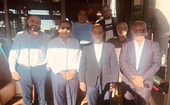 سفير مصر ببريتوريا يعقد لقاء مع الجالية المصرية بكيب تاون