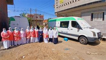 الدقهلية: 400 مواطن استفادو من أعمال قافلة طبية مجانية بدكرنس