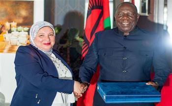 نائب رئيس مالاوي يشيد بقوة العلاقات مع مصر ويبدى الاهتمام بمساهمة الشركات المصرية في المشروعات التنموية