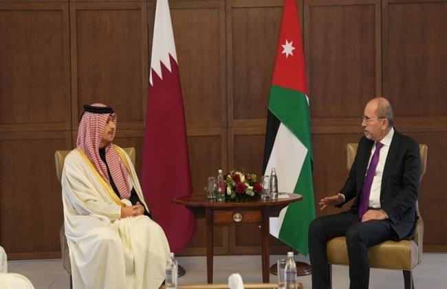 قطر والأردن يبحثان آخر التطورات في المنطقة خاصة في قطاع غزة والأراضي الفلسطينية المحتلة