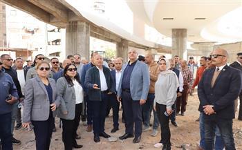 محافظا القاهرة والقليوبية يواصلان الحملات في المنطقة الحدودية بالمرج لإعادة الانضباط وتنظيم المواقف