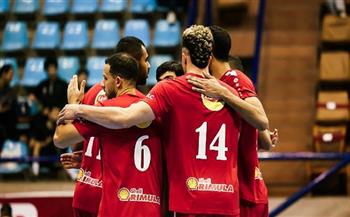 "رجال طائرة الأهلي" يواجه الاتحاد في دوري السوبر 