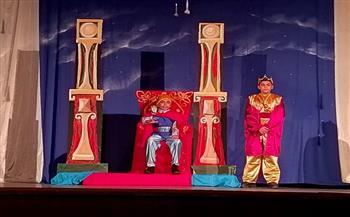 فرقة قصر ثقافة الأنفوشي تقدم عرض مسرح الطفل "سندريلا"