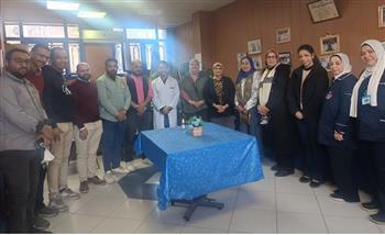 نقيب التمريض تتفقد صدر المعمورة وتطمئن على ممرضات عناية الدرن