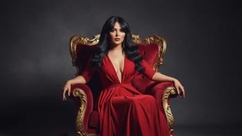 بالأحمر.. حورية فرغلي تتألق في عيد الحب