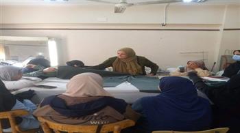 ثقافة المنيا تستكمل دورة التفصيل لتعزيز مهارات المرأة والحرف اليدوية