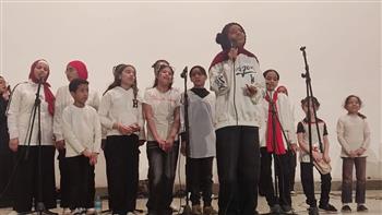 كورال أطفال قصر ثقافة أسيوط يقدم باقة من الأغاني الوطنية والتراثية