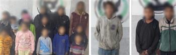 الداخلية تضبط 14 متورطًا في استغلال الأطفال للتسول وبيع السلع بالجيزة