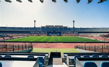 دوري أبطال أفريقيا.. شاهد جاهزية ستاد القاهرة قبل مواجهة الأهلي ضد الجيش الملكي| صور