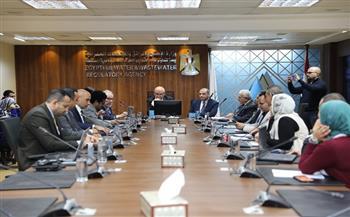 المقرر الأممي يلتقي رئيس الجهاز التنظيمي لمياه الشرب والصرف الصحي ونائب رئيس الشركة القابضة