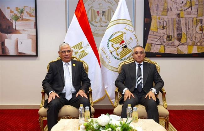 وزير العدل يستقبل النائب العام لتهنئته بتولي مهام منصبه