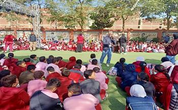   قصور الثقافة تواصل قافلة المواهب بشنتنا الحجر لنشر الوعي والإبداع بين طلاب المنوفية