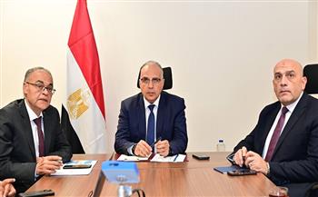 وزير الري يبحث مقترح التعاون مع الشركات الألمانية في مجال صناعة وتوطين صناديق التروس الخاصة بمحطات الرفع