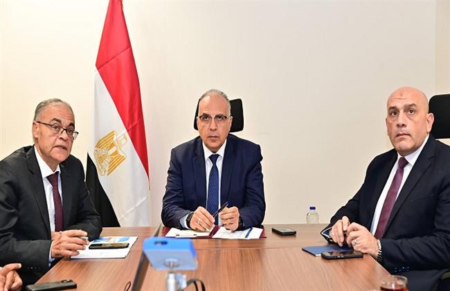 وزير الري يبحث مقترح التعاون مع الشركات الألمانية في مجال صناعة وتوطين صناديق التروس الخاصة بمحطات الرفع