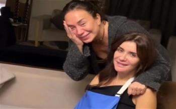 إصابة غادة عادل بكسر فى يدها.. ماذا حدث؟