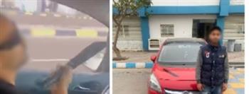 ضبط قائد سيارة في الإسكندرية بعد تداول فيديو يظهره يستعرض بسلاح أبيض