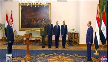 الرئيس السيسي يشهد حلف اليمين للمحافظين الجدد (بث مباشر) 
