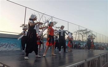 قرية أم صالح بالمنوفية تستقبل قافلة الثقافة.. ورش وعروض فنية ولقاءات لتعزيز الوعي المجتمعي