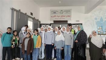 مياه الشرقية تنظم زيارة ميدانية لطالبات معهد بحطيط الأزهري لمحطة مياه العباسة