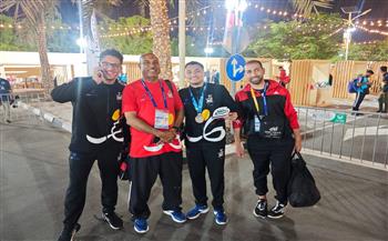 وزير الرياضة يهنئ منتخب ألعاب القوى البارالمبي بالحصول على 5 ميداليات متنوعة